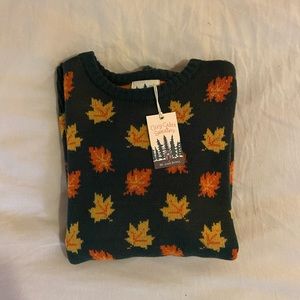 NWT Kiel James Patrick Fall Leaves Sweater